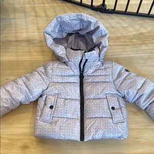 Michael Kors Lavender Puffer Jacket
